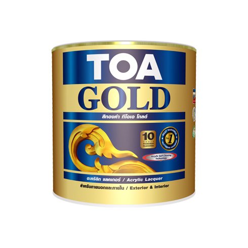 สี TOa ทีโอเอ โกลด์ สีรองพื้นสูตรอะคริลิกแล็กเกอร์
