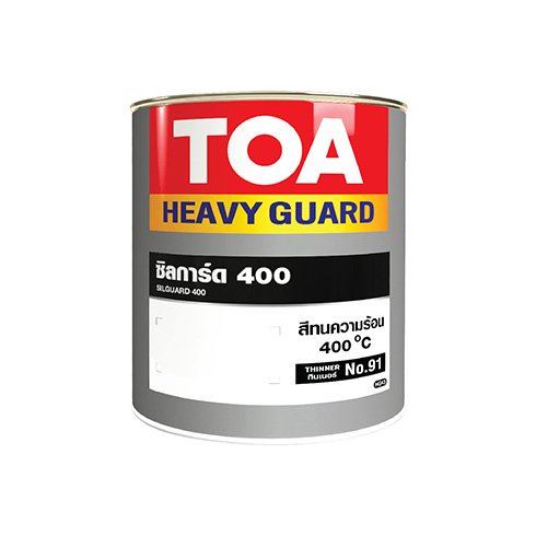 สี TOA ทีโอเอ ซิลการ์ด 400 สีทนความร้อน 400 องศาเซลเซียส