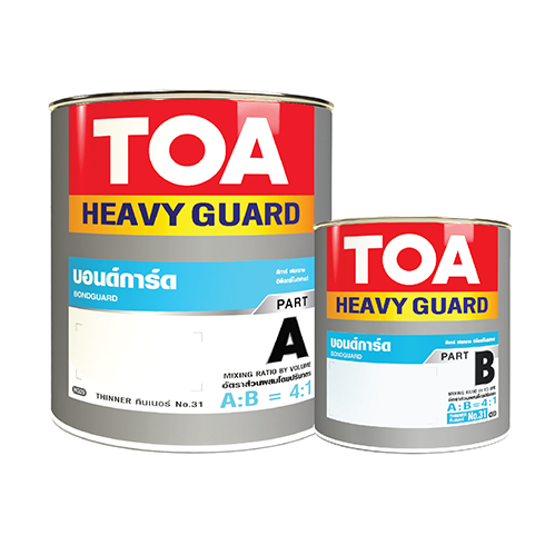 สี TOA ทีโอเอ บอนด์การ์ด สีอีพ็อกซี่ฟอกจาง สำหรับงานแช่น้ำ ฝังดิน