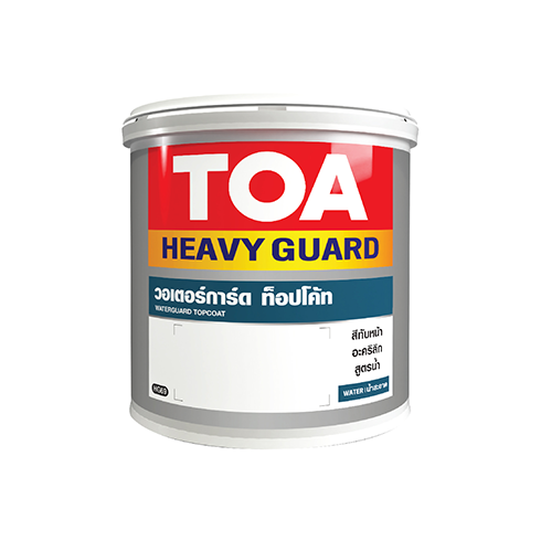 สี TOa ทีโอเอ วอร์เตอร์การ์ด ท็อปโค้ท สีทับหน้าอะครีลิคสูตรน้ำ สำหรับเสาส่งสัญญาณ
