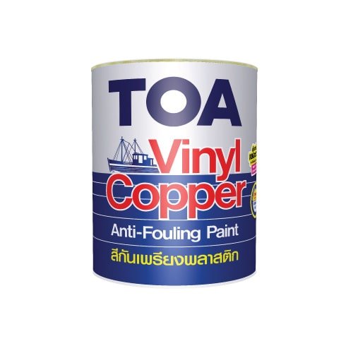 สี TOA ทีโอเอ สีกันเพรียง สีทาใต้ท้องเรือ สำหรับป้องกันเพรียง 18 เดือน