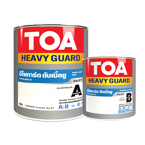 สี TOA ทีโอเอ อีโพการ์ด ดับเบิ้ลยู สีอีพ็อกซี่ทาถังน้ำดื่ม