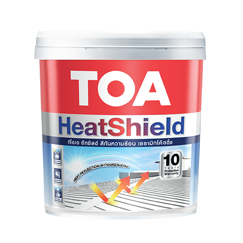 สี TOA ทีโอเอ ไฟร์ชิลด์ สีกันความร้อน เซรามิทโค๊ตติ้ง
