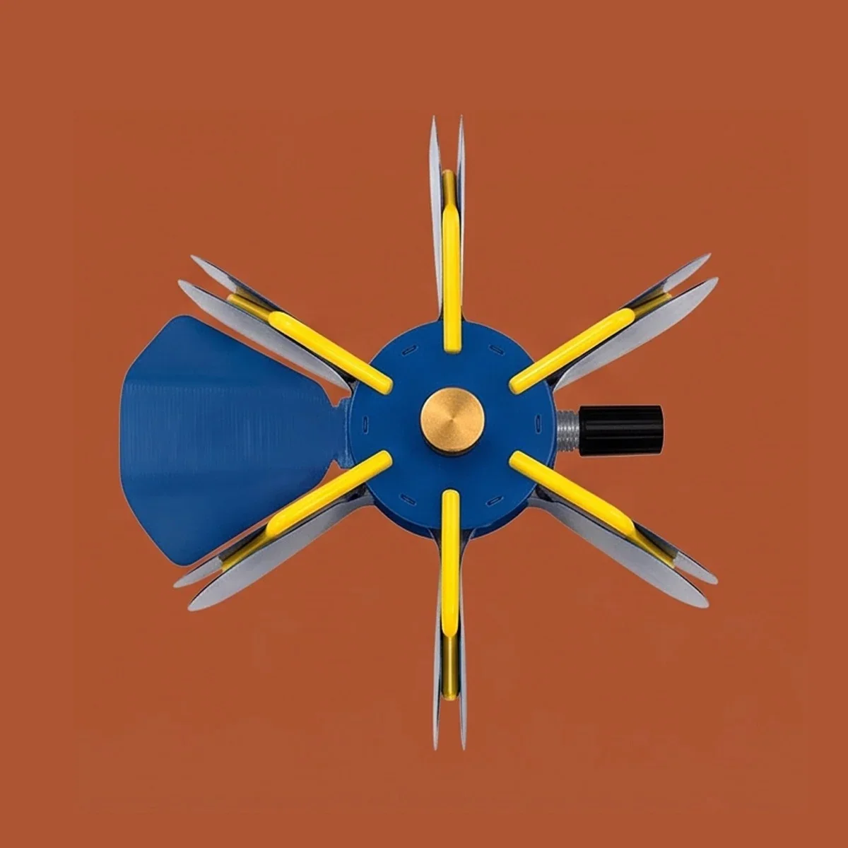 FIREWORK — Cobalt Blue, from above