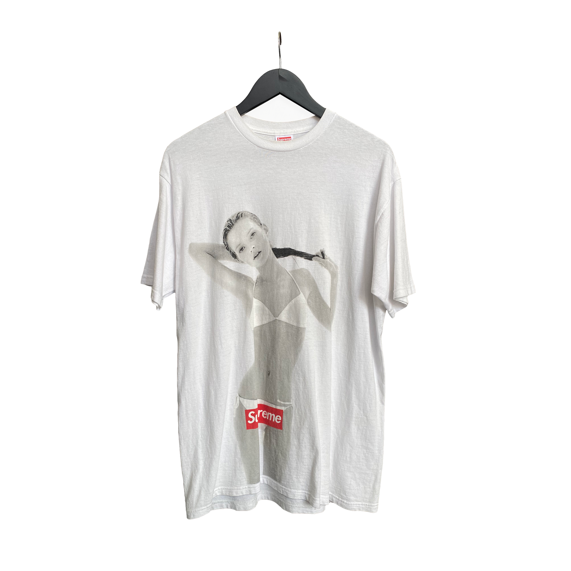 SUPREME 10TH ANNIVERSARY KATE MOSS SS04 T-SHIRT [L]