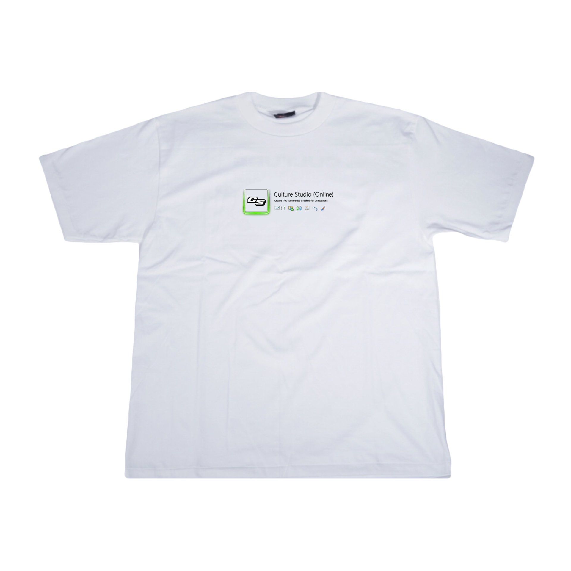 CS MSN TEE (WHITE)