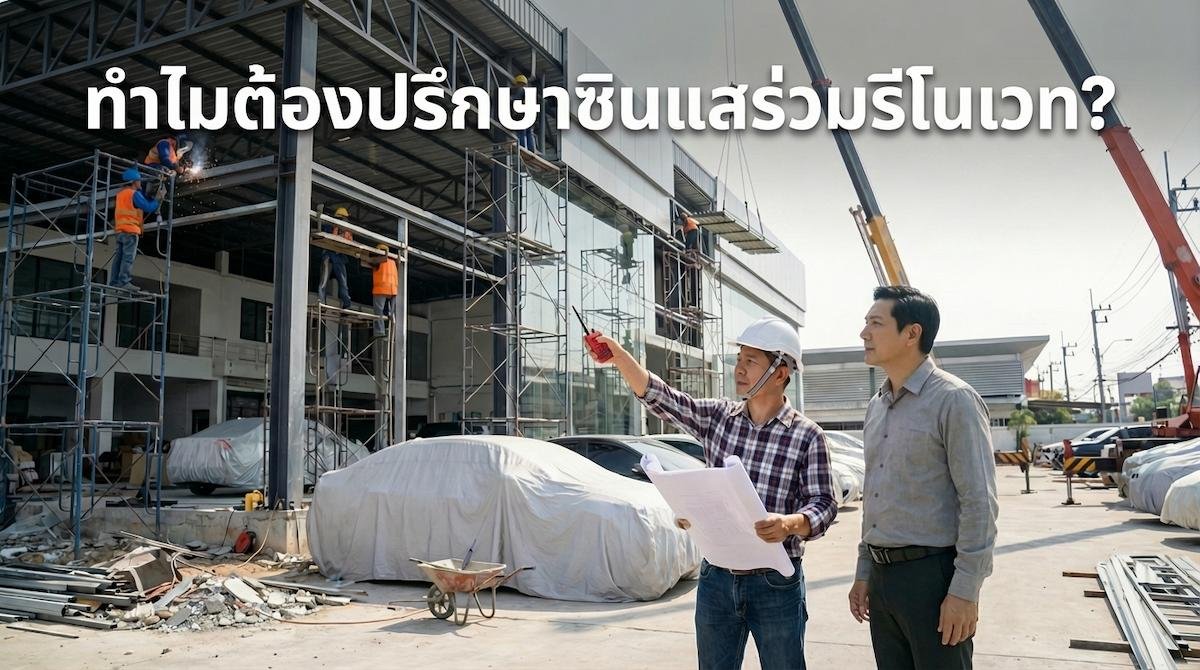 ทำไมต้องปรึกษาซินแสร่วมรีโนเวทอาคาร