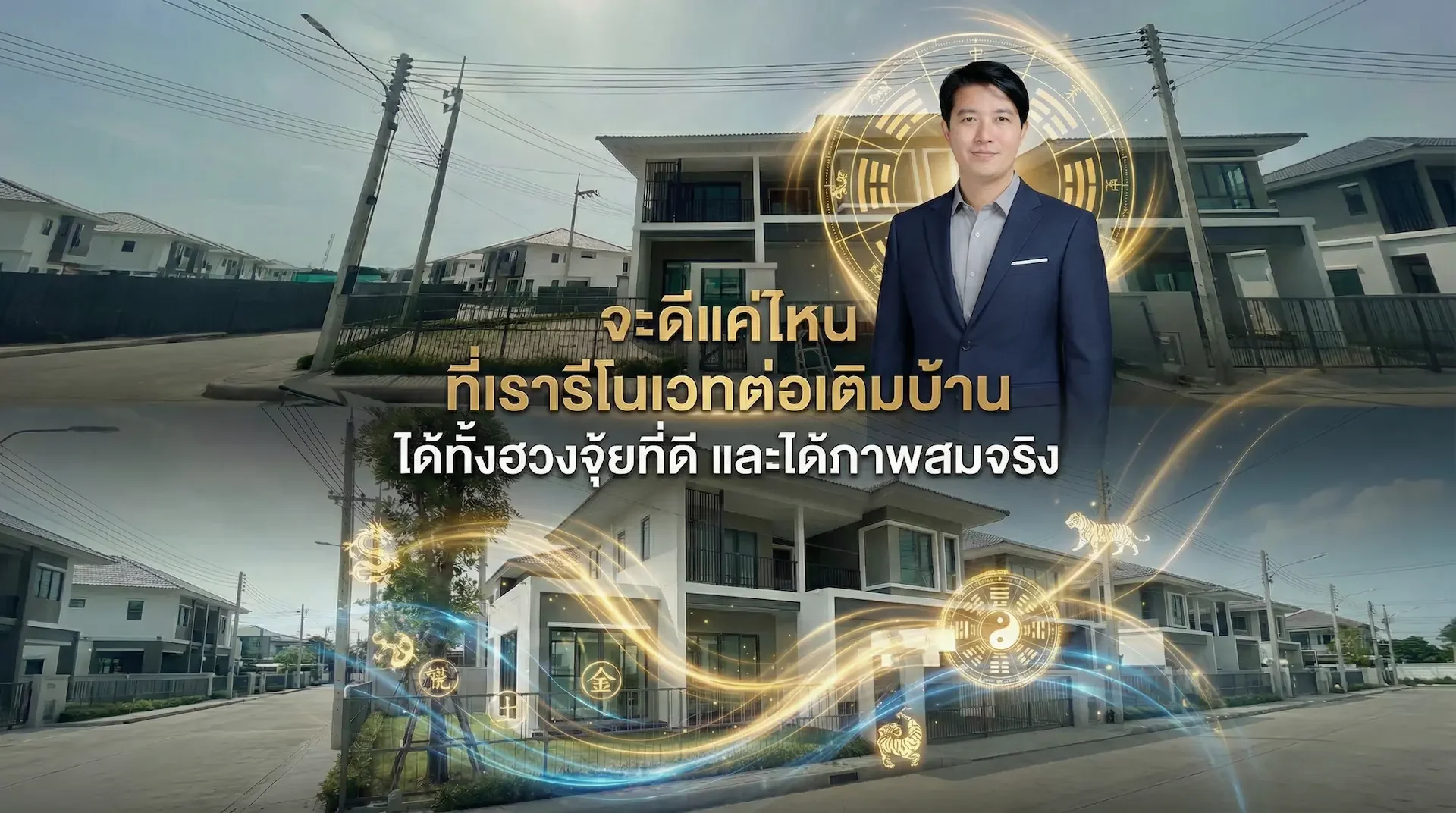 ซินแส ตรวจฮวงจุ้ย และจำลองภาพ 3D ด้วย AI