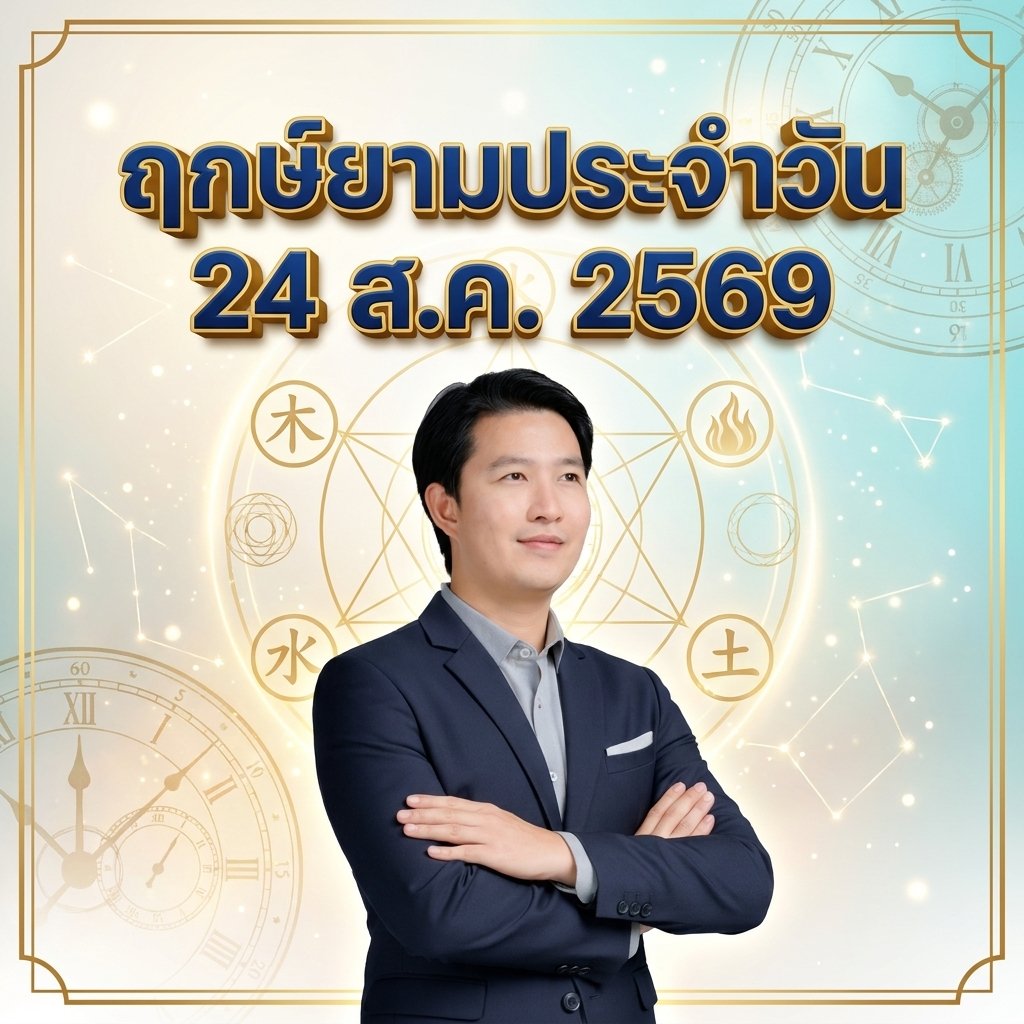 วันจันทร์ที่ 24 ส.ค. วันม้าทอง "หลอมรวมวินัย ขัดเกลาศักยภาพ ปักหมุดเป้าหมายสู่ความเป็นมืออาชีพ" (แต่มี 1 กลุ่มวันเกิดต้องระวัง! ️)