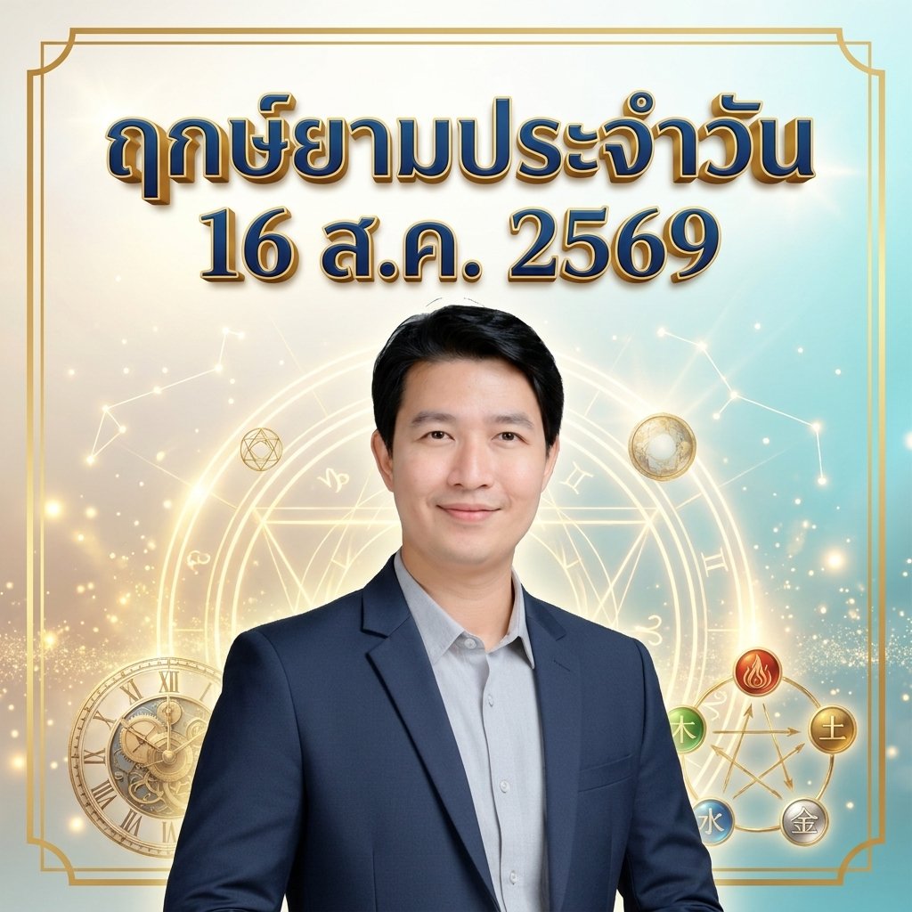 วันอาทิตย์ที่ 16 ส.ค. วันหมาน้ำ "รวมพลังสติปัญญา จัดระเบียบวิสัยทัศน์ ขับเคลื่อนสู่ความสำเร็จที่แท้จริง" (แต่มี 1 กลุ่มวันเกิดต้องระวัง! )