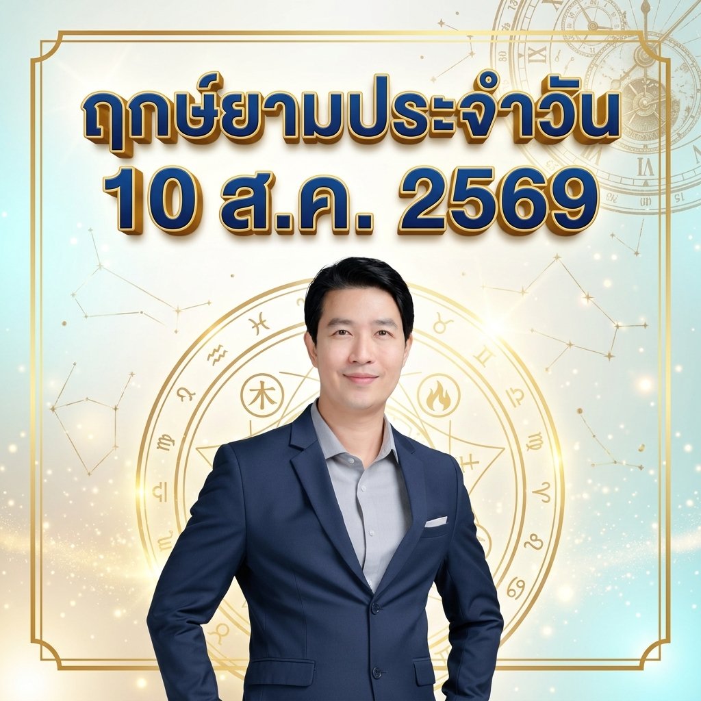 วันจันทร์ที่ 10 ส.ค. วันมังกรไฟ "ปลดล็อกพลังสร้างสรรค์ เปลี่ยนวิสัยทัศน์สู่ความสำเร็จที่มั่นคง" (แต่มี 1 กลุ่มวันเกิดต้องระวัง! ️)