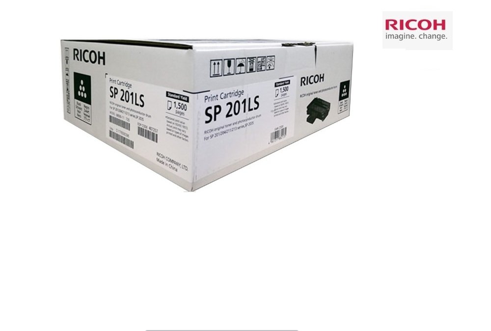 Ricoh SP 201LS Print Cartridge  หมึกพิมพ์เลเซอร์โทนเนอร์ขาวดำ รับประกันของแท้ศูนย์