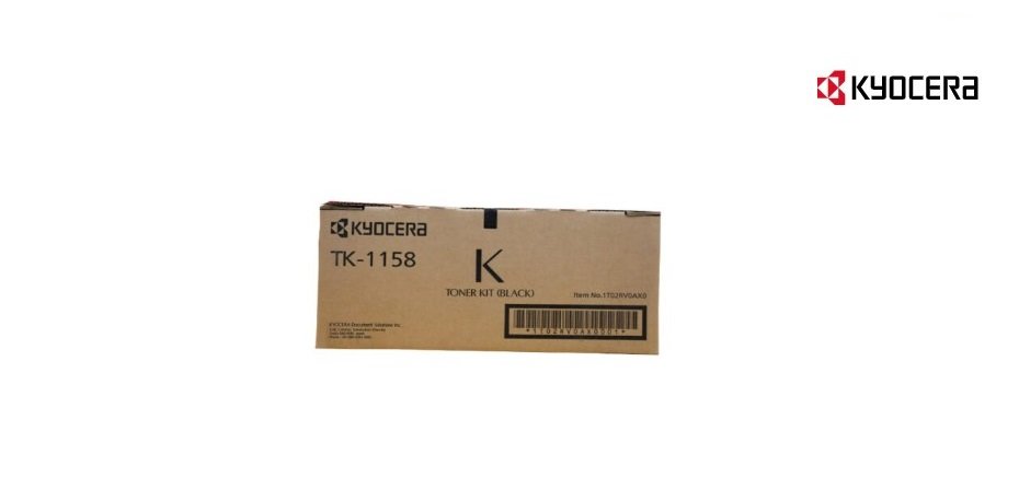 Kyocera TK1158  หมึกพิมพ์เลเซอร์โทนเนอร์ขาวดำ รับประกันศูนย์บริการของแท้แน่นอน