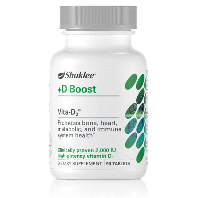 วิตามินดี3 (2,000 IU) ยี่ห้อแชคลีย์ (VitaminD3 - Shaklee)