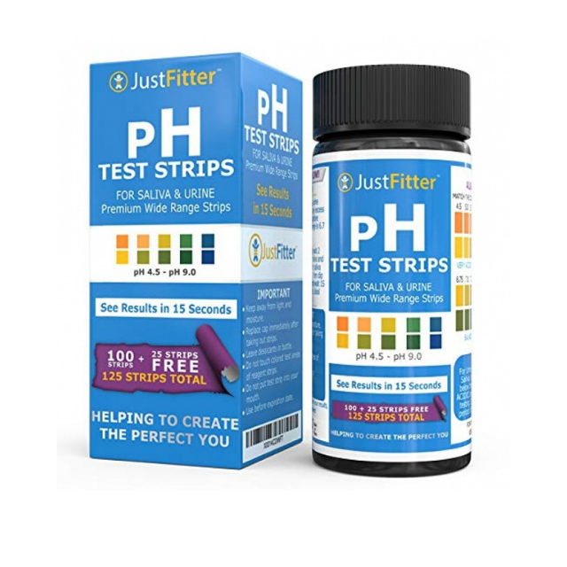 กระดาษลิตมัส ทดสอบ pH Test Strips 125 แผ่น
