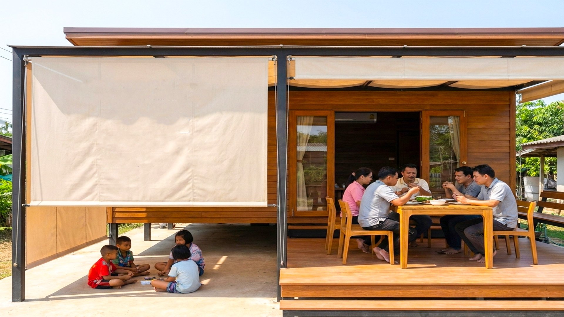 แดดฮ้อนปานนี้ อย่าปล่อยให้พื้นที่หน้าบ้านว่างเปล่า!