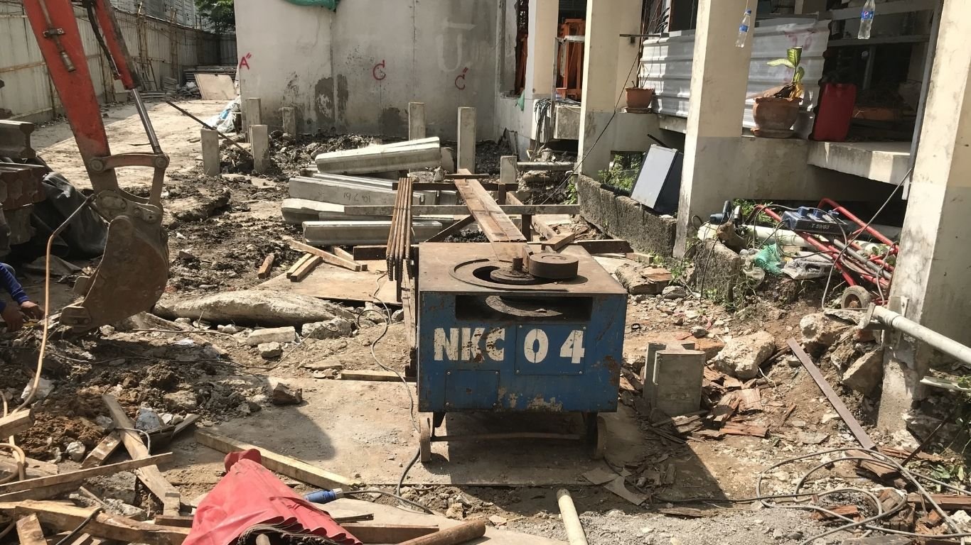 ตอกเสาเข็ม