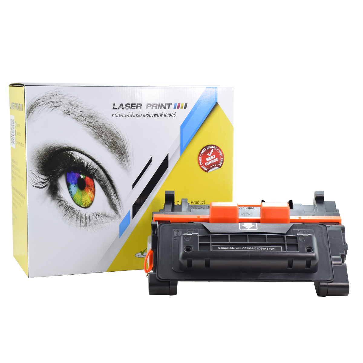 HP CE390A (90A) 10k Laserprint ดำ