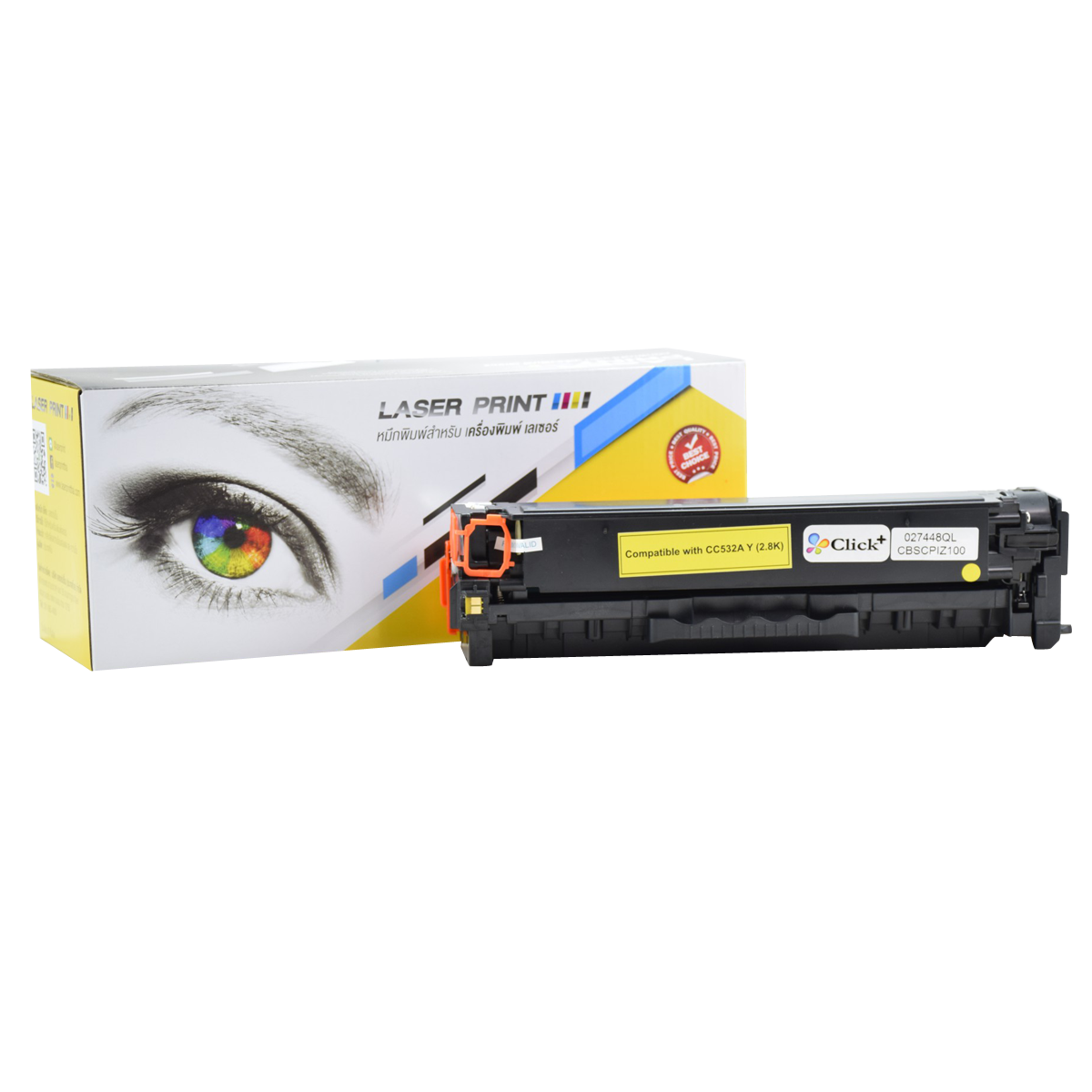 CC532A (HP 304A) /Canon Cartridge 318/418Y 2.8k Laserprint Yellow