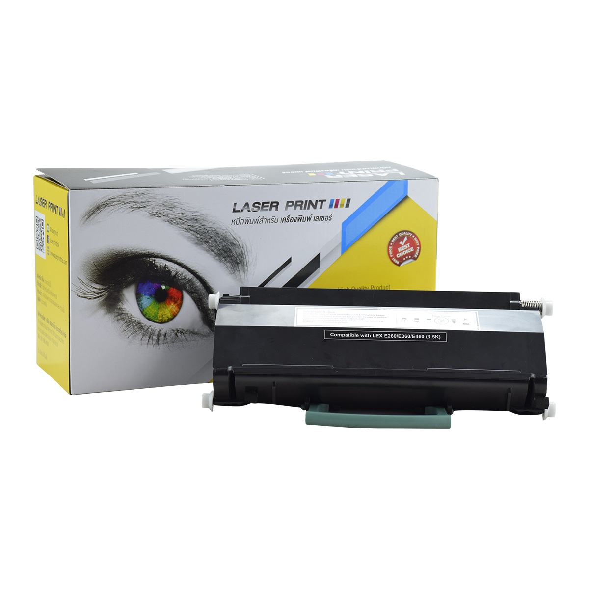 E260/E360/E460 (3.5k) Laserprint Lexmark Black