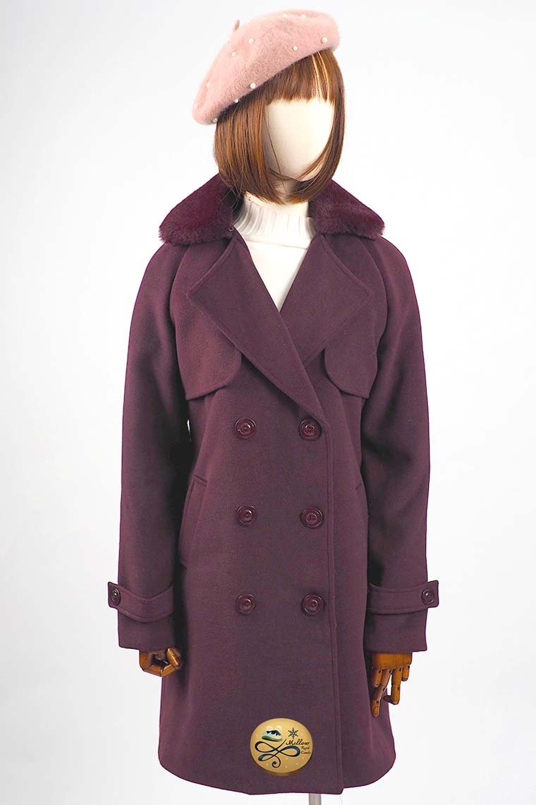 เช่าเสื้อโค้ทผู้หญิง รุ่น Mulberry Fur Faux  Coat  901GCL008FARE
