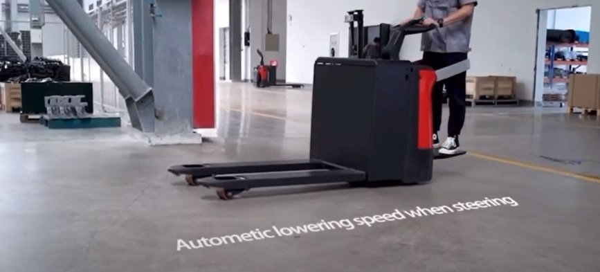 รถยกของไฟฟ้าแบบยืน electric Hand pallet รถยกของไฟฟ้าแบบยืน electric Hand pallet