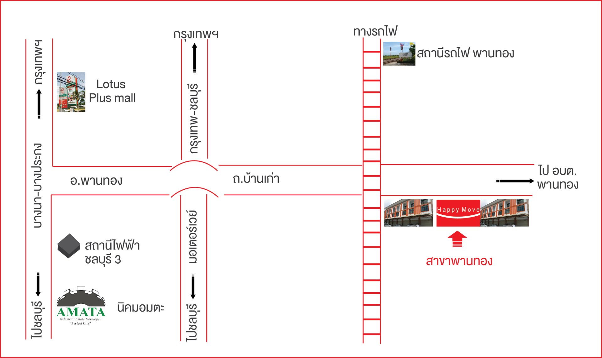 แฮปปี้มูฟ สาขาพานทอง แฮปปี้มูฟ สาขาพานทอง