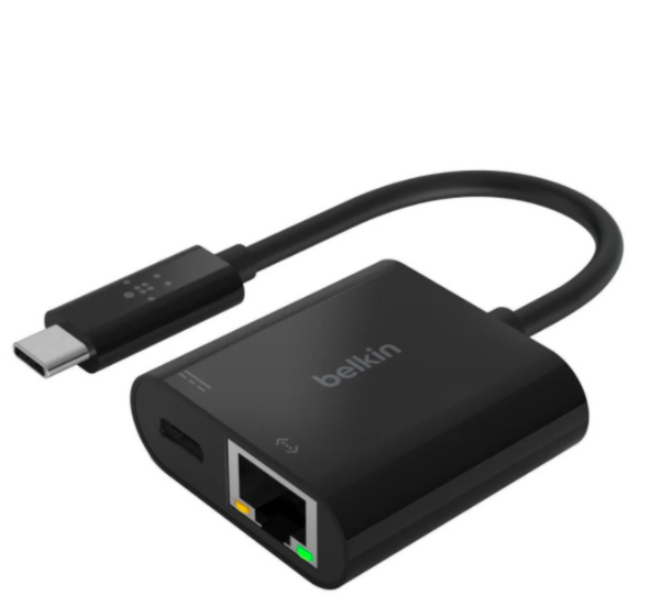  Belkin USB-C to Ethernet + Charge Adapter - Gigabit
