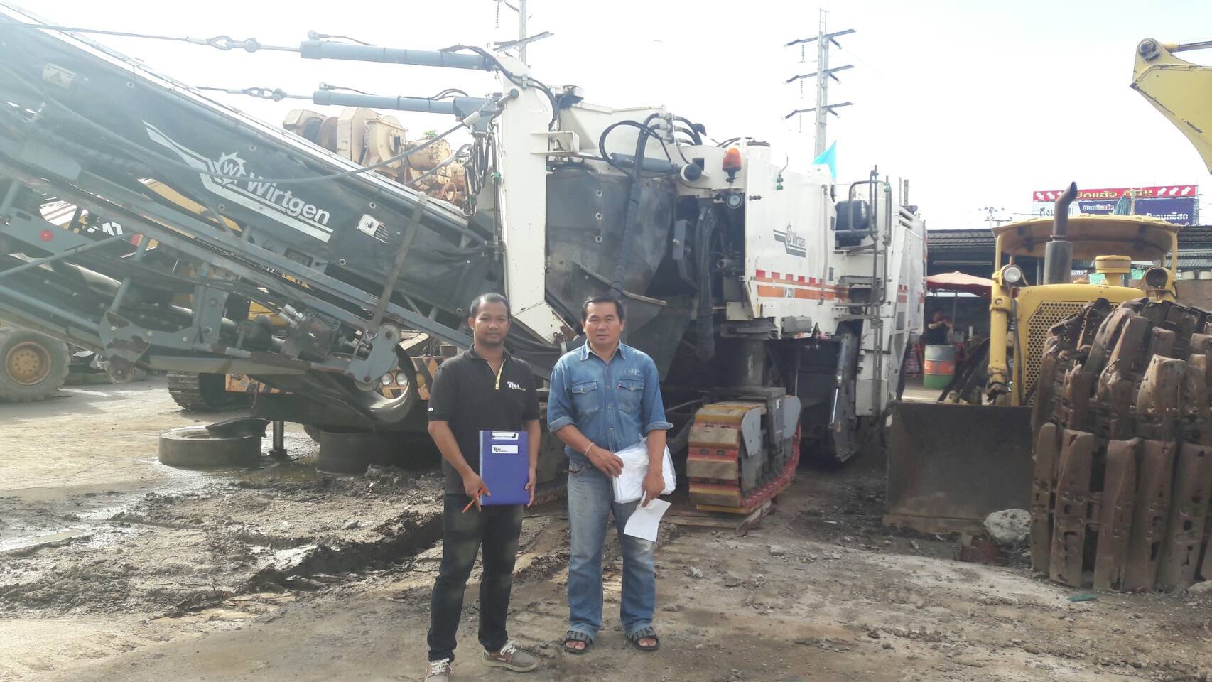 (ปิดการขาย)ส่งมอบรถกัดถนน WIRTGEN รุ่น WR2200   ใช้ดี จริง รับประกันคุณภาพ