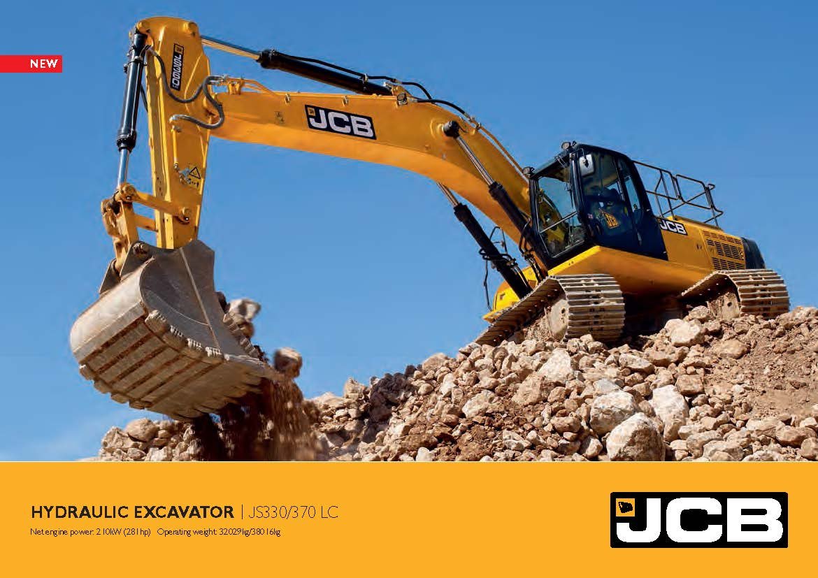 ข้อมูลรถแบคโฮมือหนึ่ง JCB JS370LC