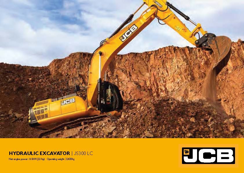 ข้อมูลรถแบคโฮมือหนึ่ง JCB JS300LC 