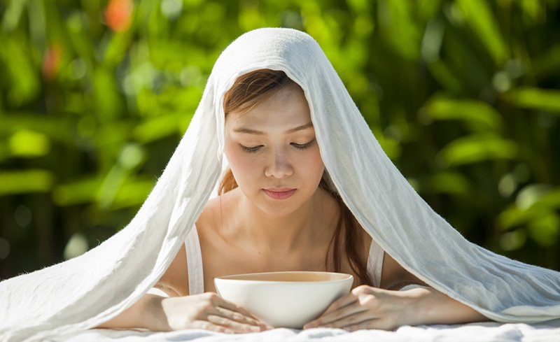 แก้หวัดคัดจมูกด้วยการสุมยา แก้หวัดคัดจมูกด้วยการสุมยา