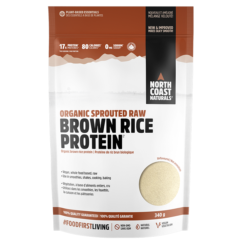NCN Organic Sprouted Brown Rice Protein 340g