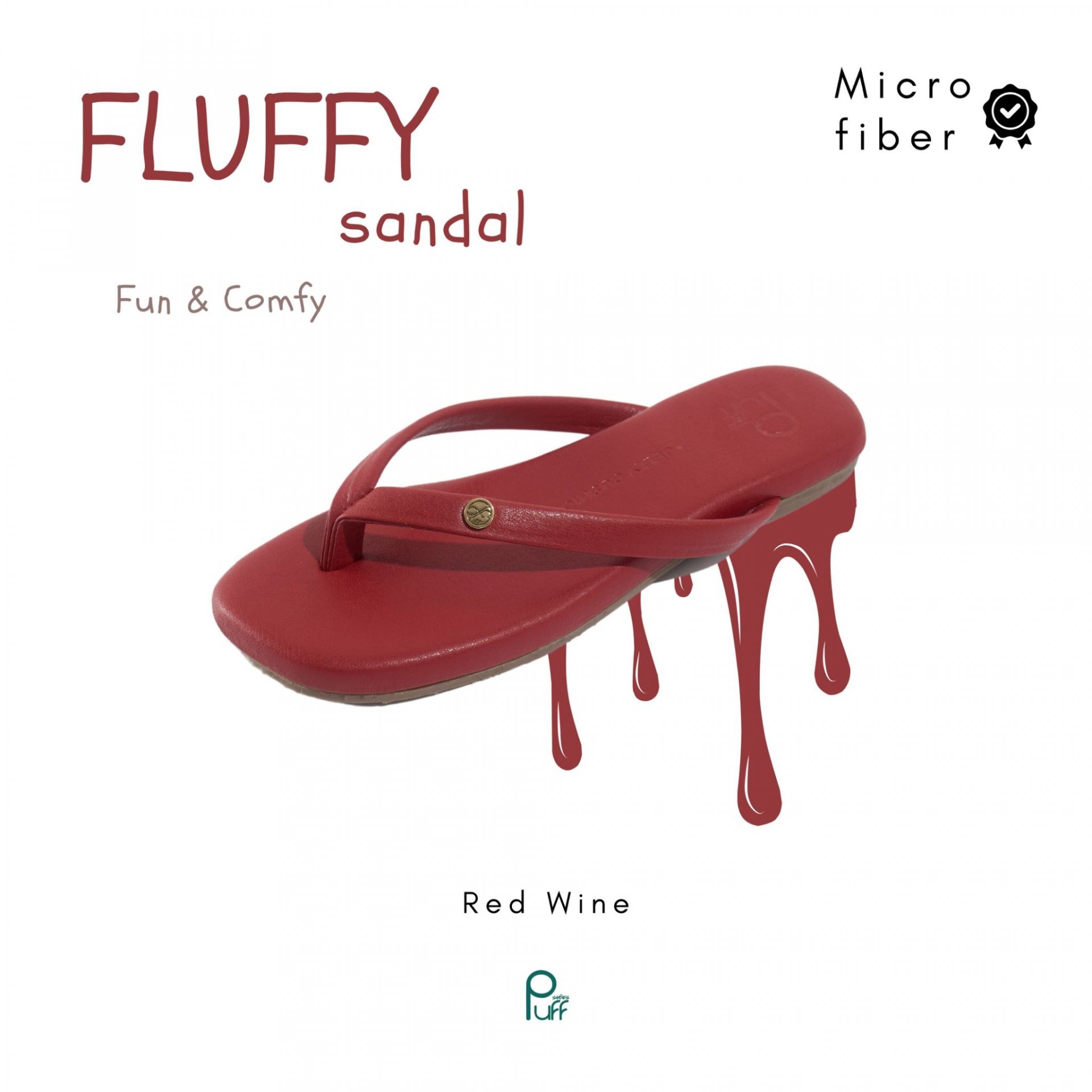 FLUFFY : RED WINE