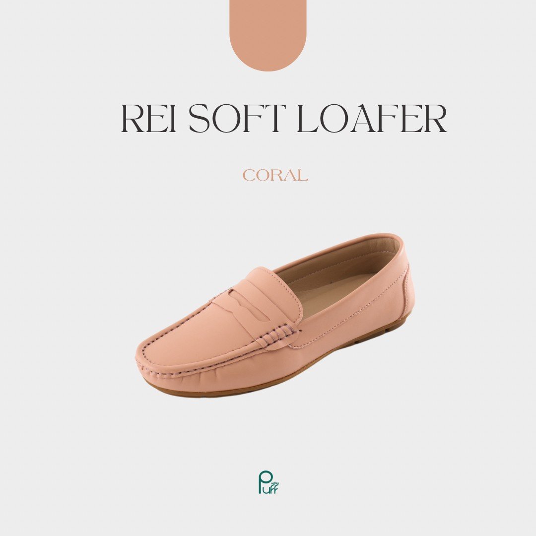 New Rei Soft Loafer : Coral