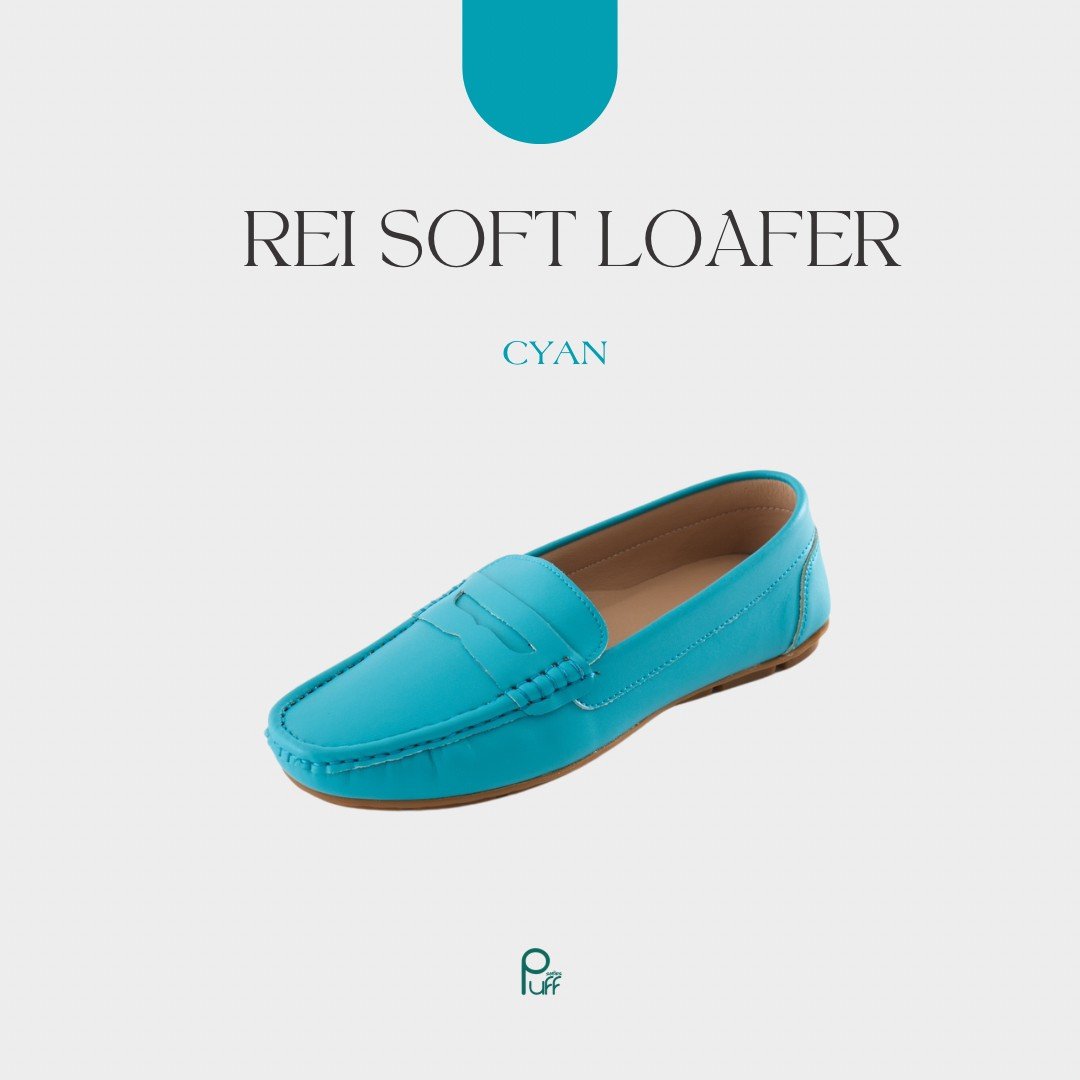 New Rei Soft Loafer : Cyan