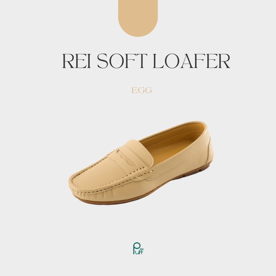 New Rei Soft Loafer : Egg