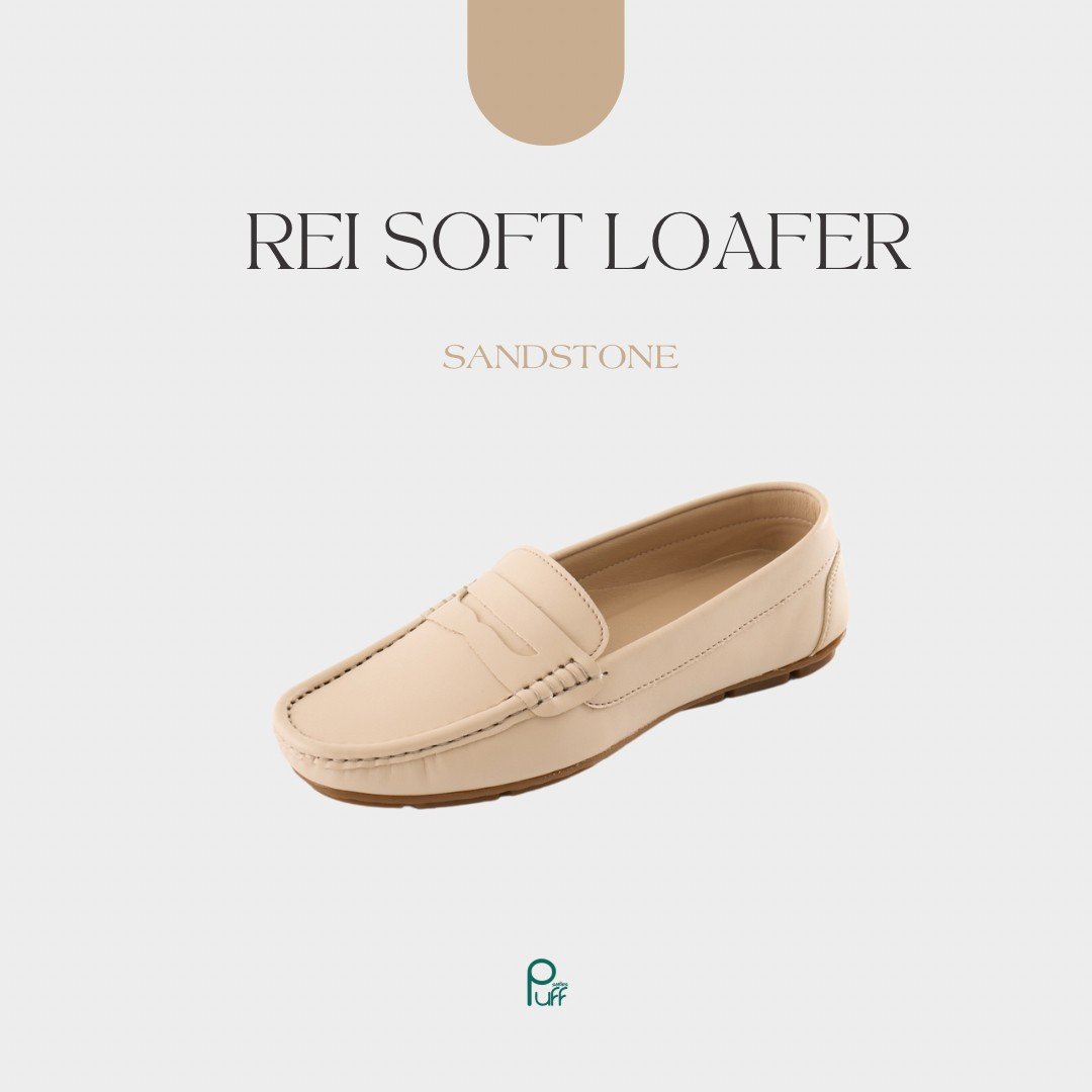 New Rei Soft Loafer : Sand Stone
