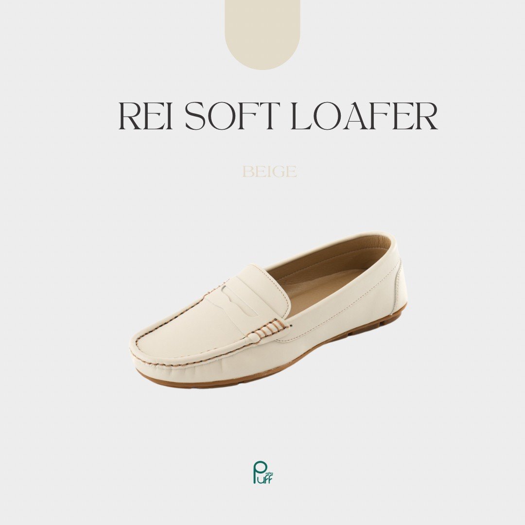 New Rei Soft Loafer : Beige
