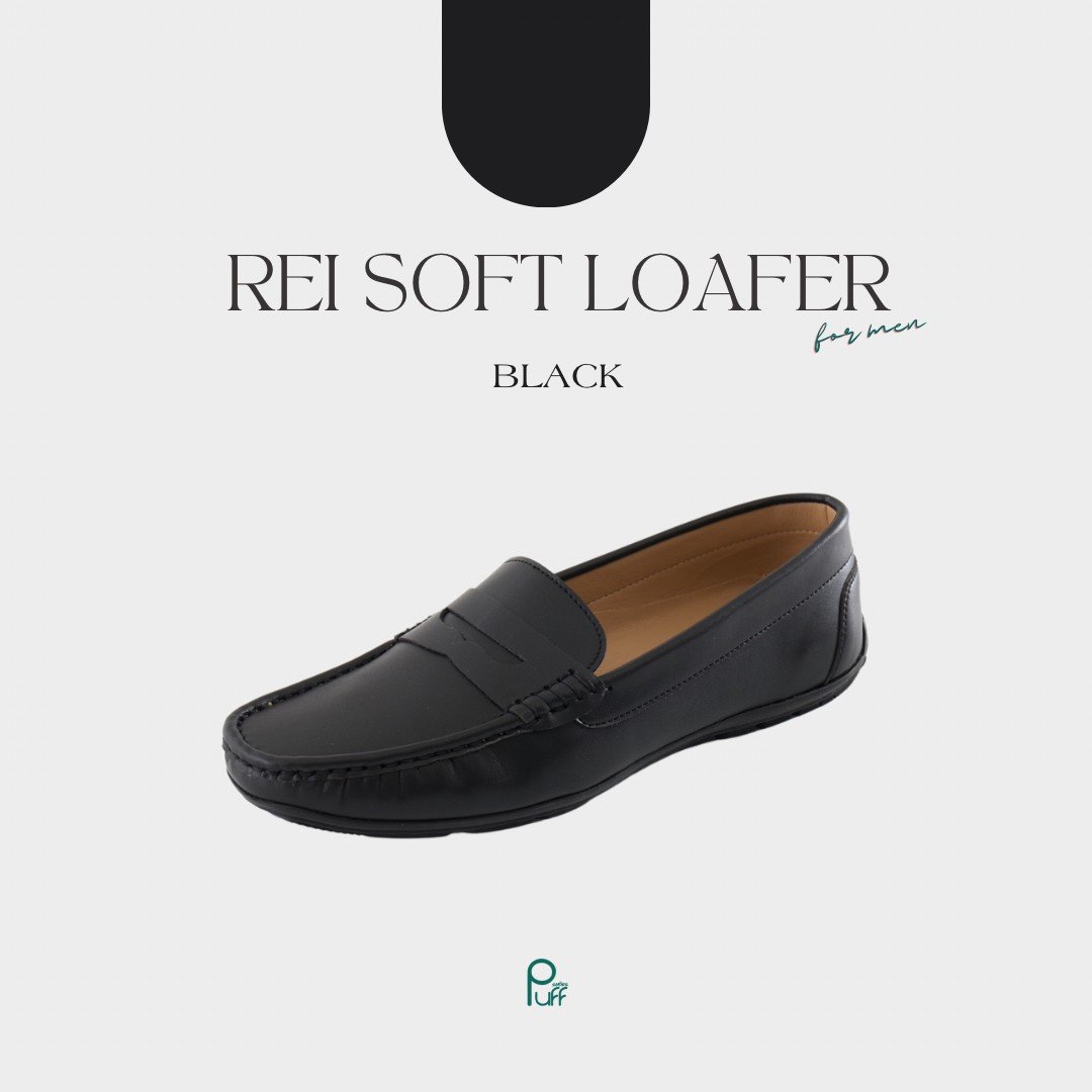 New Rei Soft Loafer : Black