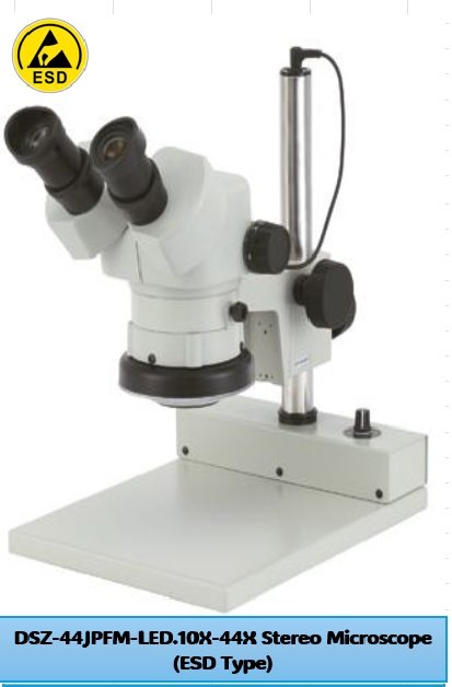 Esd Microscope DSZ-44JPFM-LED.10X-44X Stereo Microscope (ESD Type)