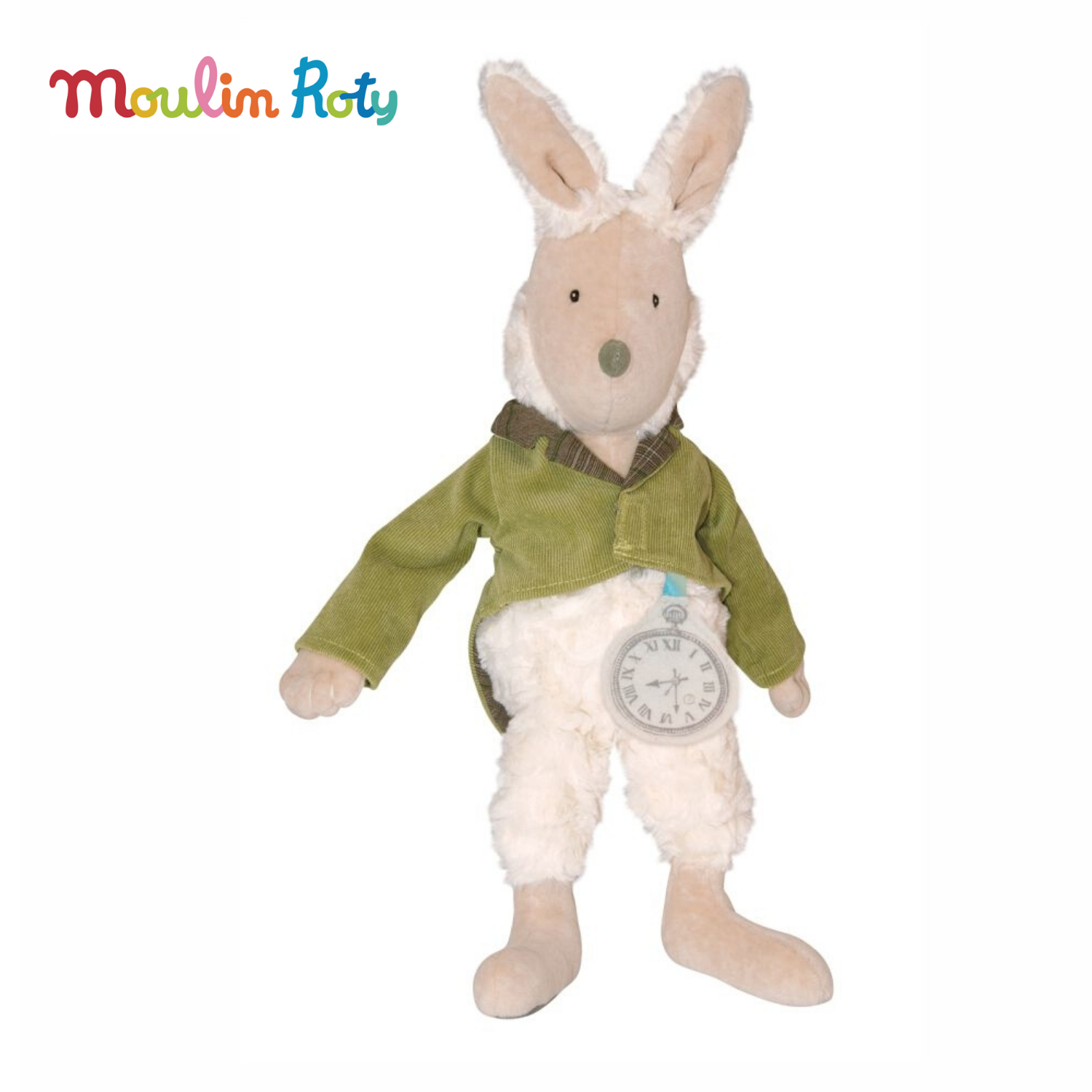 Moulin Roty ตุ๊กตากระต่ายของ Alice in Winderland ตุ๊กตาน่ากอด น่าสะสม MR-711199