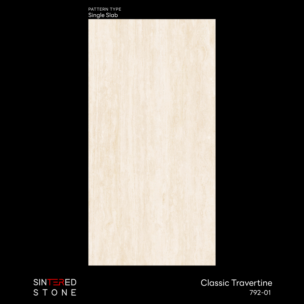 Sintered Stone | Color Body Classic Travertine #792-01