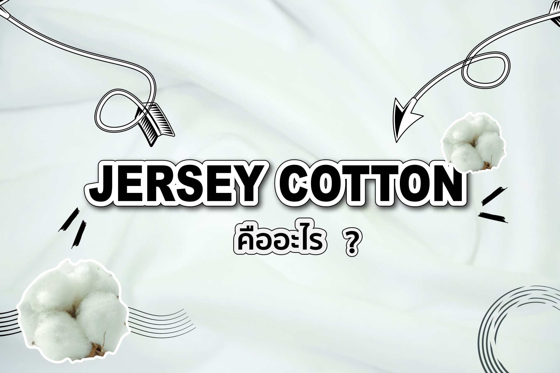 Jersey Cotton คืออะไร