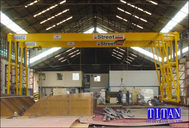 GANTRY CRANES : SINGLE GIRDER