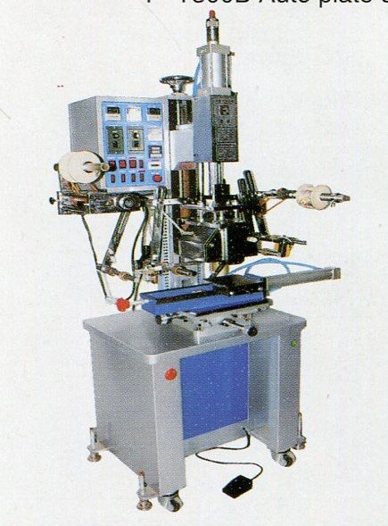 Hot stamping Auto plate & round stamping machine