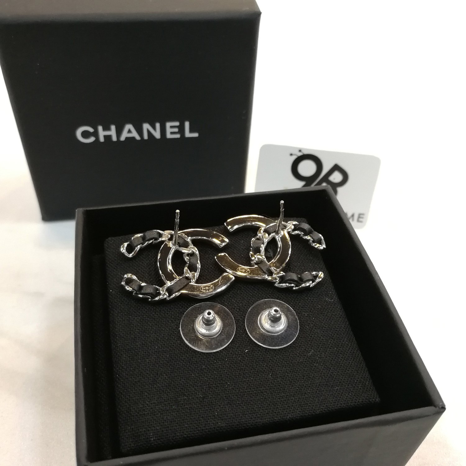 Chanel 23C Multicolor Gold Letter XL Logo Large Dangle Drop Statement  Earrings | eBay
