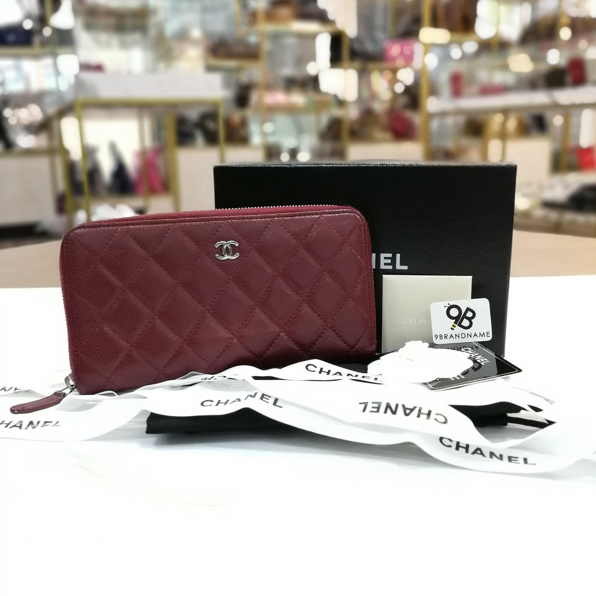 Preloved Chanel Wallet Luxury Bags  Wallets on Carousell