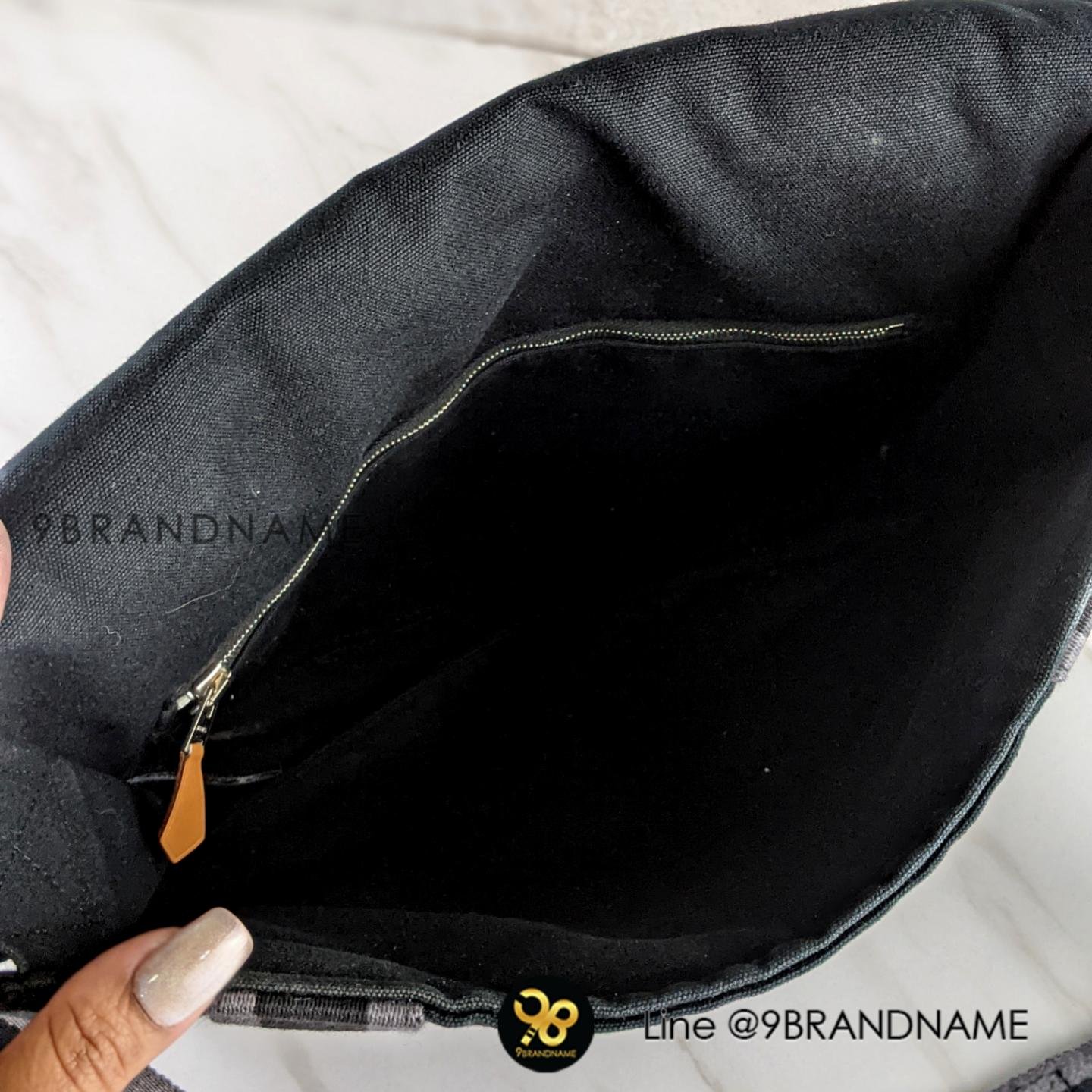 Hermes // Black Canvas Fourre Tout Vassus Messenger Bag // Pre-Owned -  Louis Vuitton & More - Touch of Modern