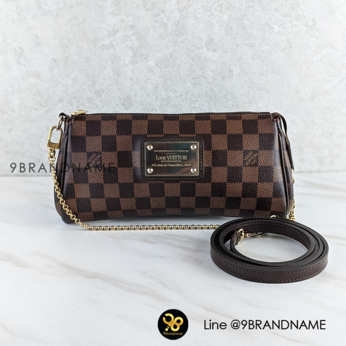 Damier Ebene Eva Clutch